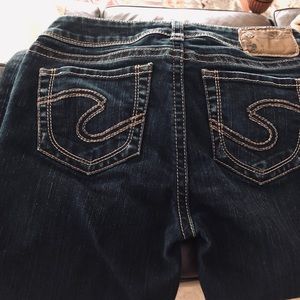 Silver Mid Skinny Tuesday Flap Jeans 26/31